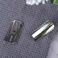 Yaqi Vostok 90SB Straight Bar 316 Stainless Steel Polished Safety Razor Head with 0.90mm Blade Gap 2