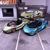 TSC 1/64 Lamborghini Lightning Convertible Edition Car Alloy Motor Vehicle Diecast Metal Model Kids Xmas Gift Toys for Boys 1
