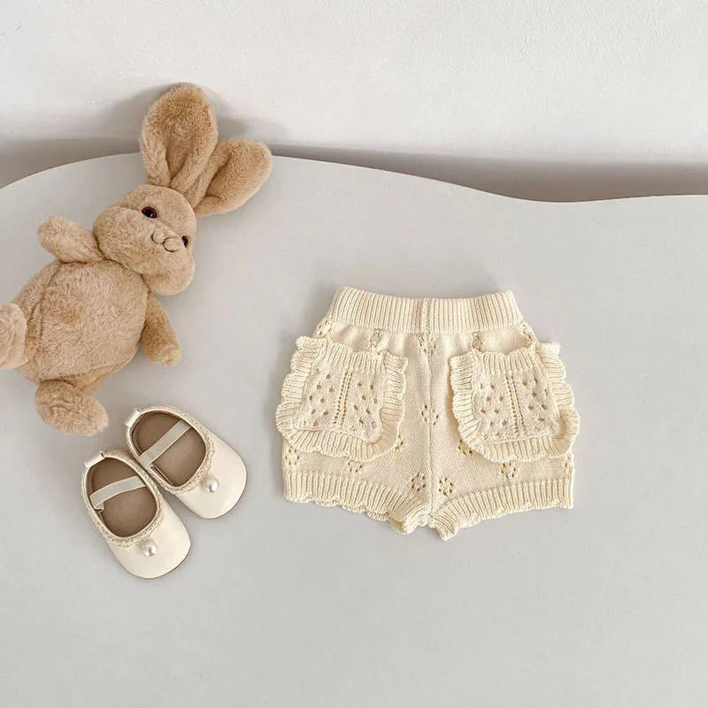 MILANCEL 새 봄  스웨터 3M-3T 니트 중공  소녀 니트웨어 얇은  면화 풀오버 소년 의류