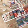 20 rolls Christmas Washi Tape Set Santa Clause Dcorative Tape (3 rolls Bronzing Tape) Scrapbooking Journaling Supplies 2