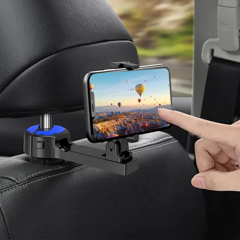 

Car Headrest Hook 360 Rotation Adjustable Car Hook Hangers Car Vehicle Back Seat Organizer Holder Clip Car Interior Accessories