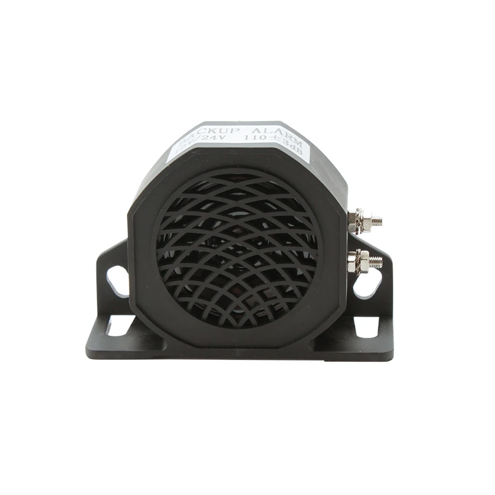 105dB Backup Alarm Truck Reversing Buzzer Sound Alarm 12V-48V Truck Reversing Engineering Forklift Waterproof Warning Horn