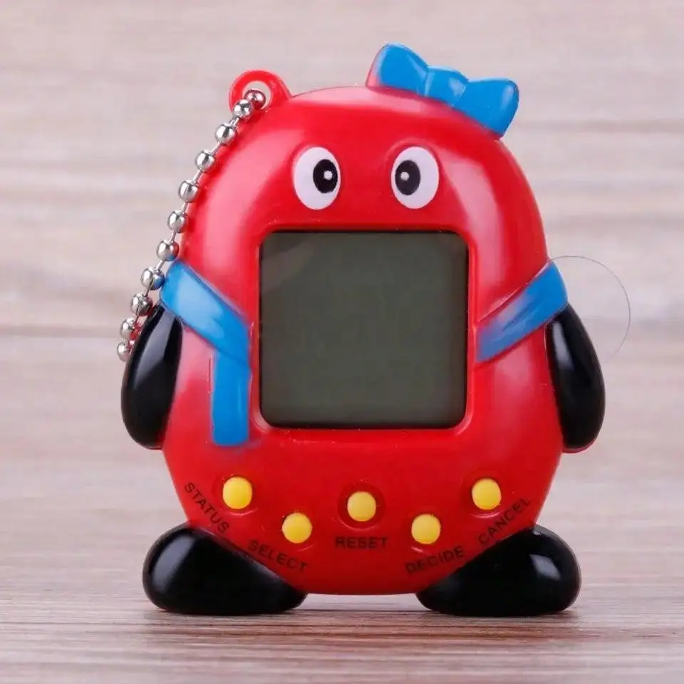 Penguin Shaped Electronic Pet Game Tamagotchi Toy 168 Pets In 1 Virtual Pet Electronic Toys Kids Creative Funny Gifts E Pet Toy 6