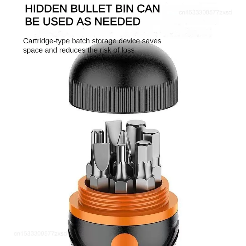 Screwdriver Set MIJIA 9 In 1 Adjustable Ratcheting Magnetic Nut Driver Multifunctional Electronic Repair Hand