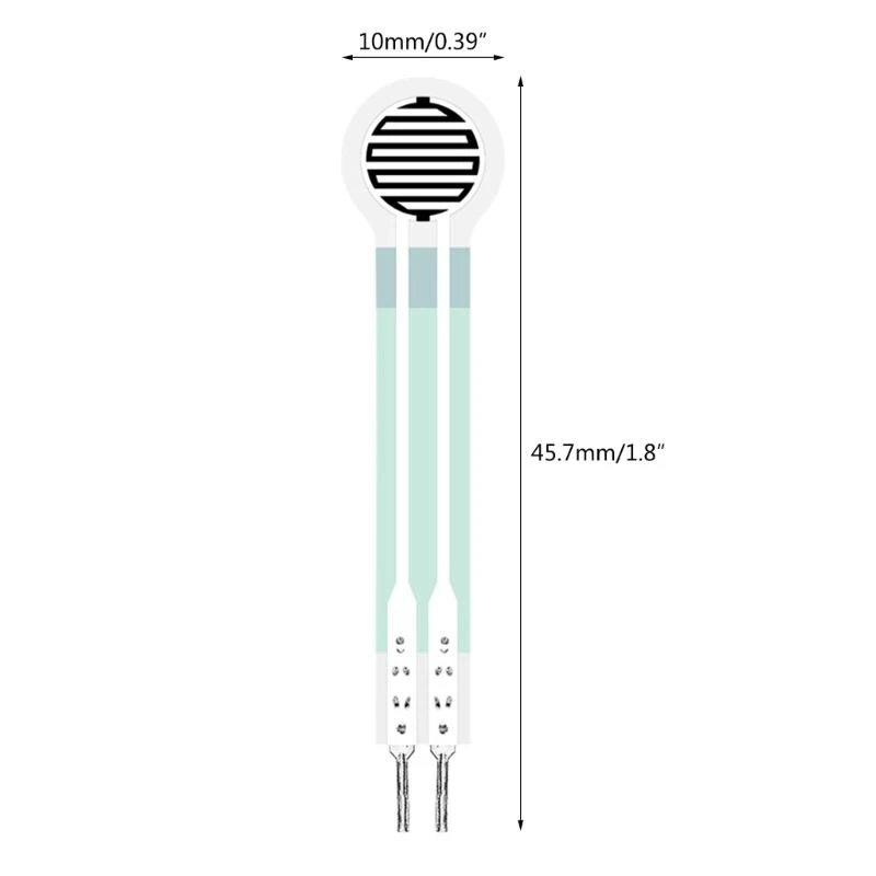 심박수 및 맥박 모니터링을 위한 신뢰할 수 있는 고감도 박막 센서 유연한 PVDF 압력 변환기 DC3.3V