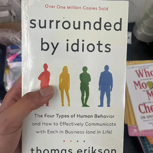 Surrounded By Idiots The Four Types Of Human Behavior By Thomas Erikson  English Book Bestseller Novel - Self-help - AliExpress