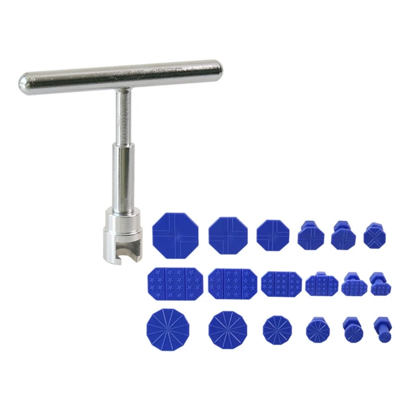 

094D Universal Car Dent Repair Puller Set Automobile Accessories Car Dent Remover T-bar Car Body Dent Repair Tools