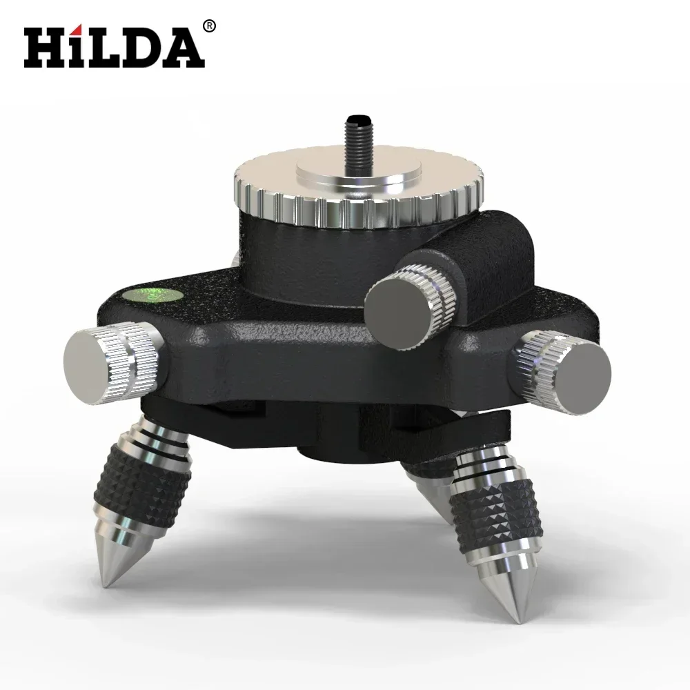 Tripod Bracket Base 1/4'' Interface Fine Adjustment Tripod Stand Laser Level laser level stand