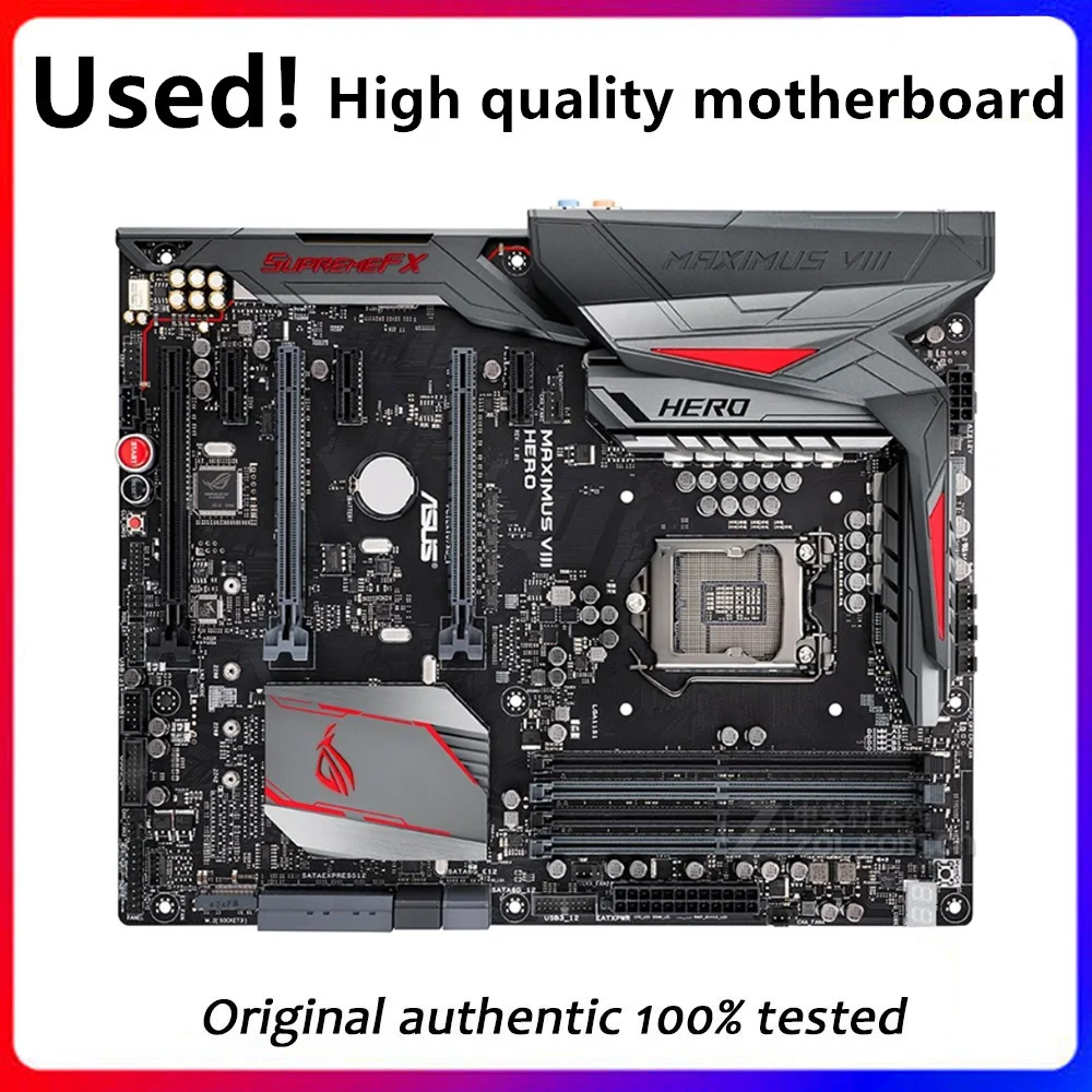 Maximus Viii Hero Alpha Per Asus Maximus Viii Hero/Alpha Scheda Madre Desktop Z170M Ddr4 Usata Originale Lga 1151 Usb3.0 Sata3