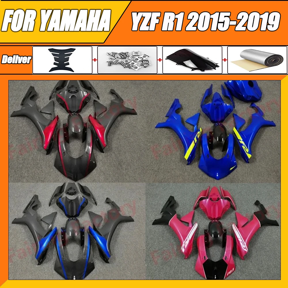 

New ABS Motorcycle Fairings Kit Fit for YAMAHA YZF - R1 2015 2016 2017 2018 2019 YZFR1 15 16 17 18 19 full fairing Bodywork zxmt