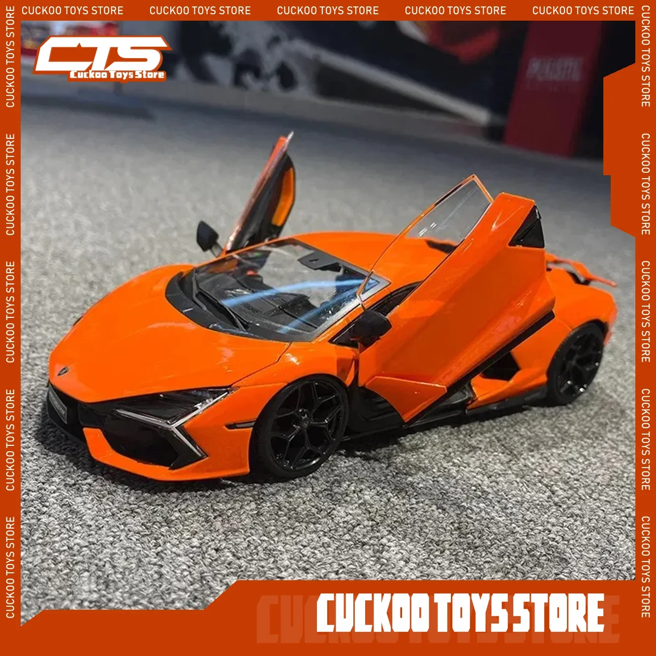 

New Maisto 1:18 Lamborghini Revuelto Sports Car Diecast Model Edition Alloy Luxury Vehicle Toy Collection Ornaments Gift