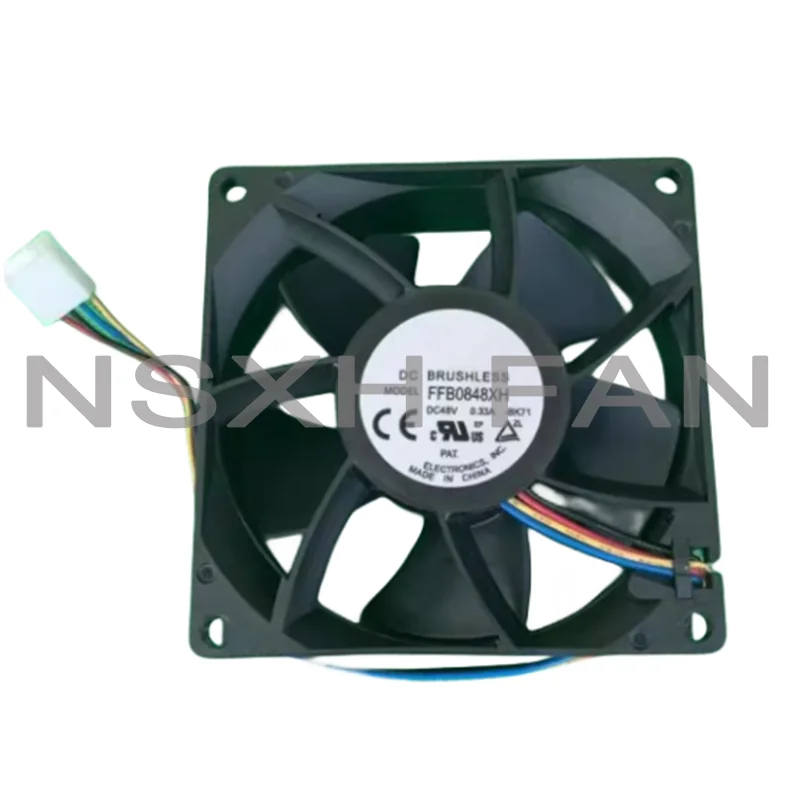 

New FFB0848XH 48V 0.33a 8025 8cm Large Air Volume Industrial Machine Server Fan