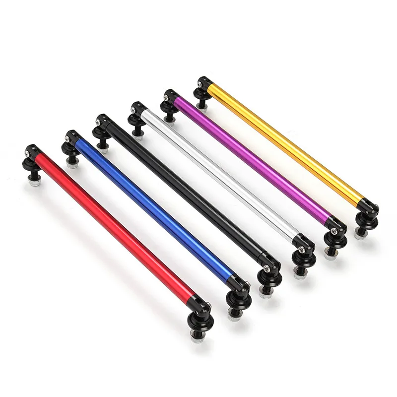 7.87inch Universal 200mm Adjustable Front Rear Bumper Lip Splitter Rod Support Bars Bumper Splitter Rods 2Pcs bumper lip decoration car bumper spoiler bumper lip car rear bumper lip front bumper cover front bumper decoration car rear bumper cover