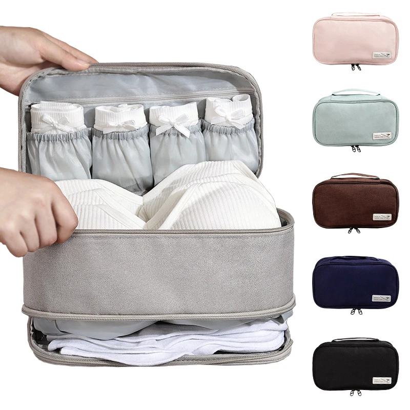 Travel Organizer Underwear Bra Storage Box Portable Lingerie Protect Storage  Bag Home Accessories Sock Panty Holder - AliExpress