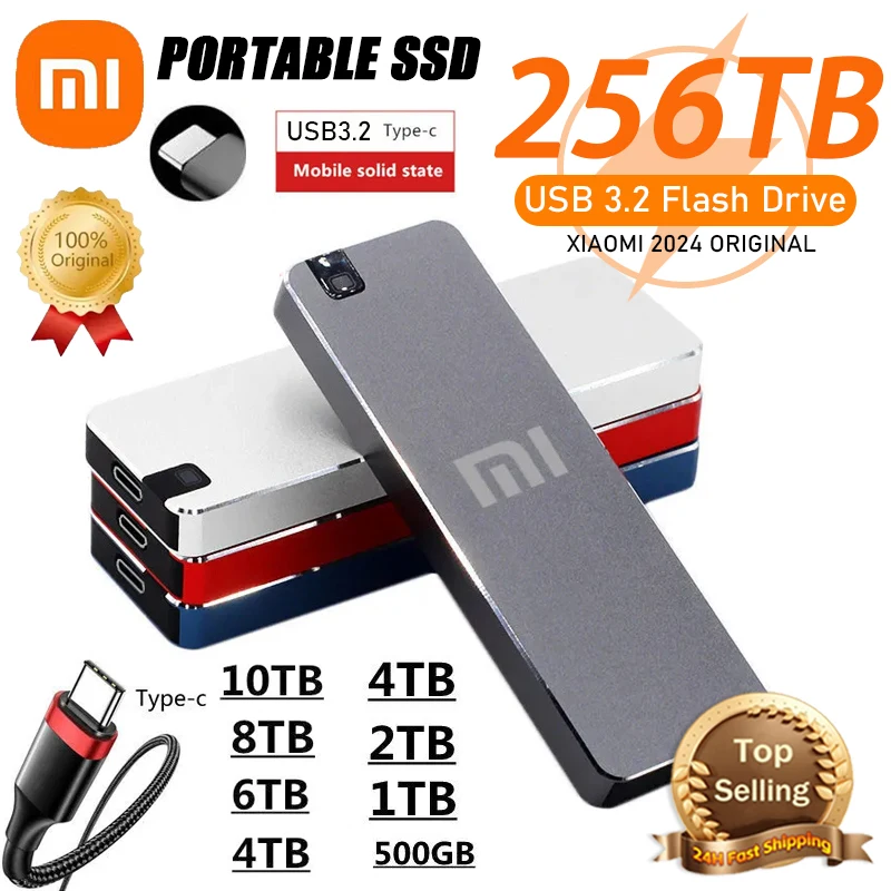 Brand-NEW-Xiaomi-2024-Original-Portable-SSD-Hard-Drive-256TB-1TB ...