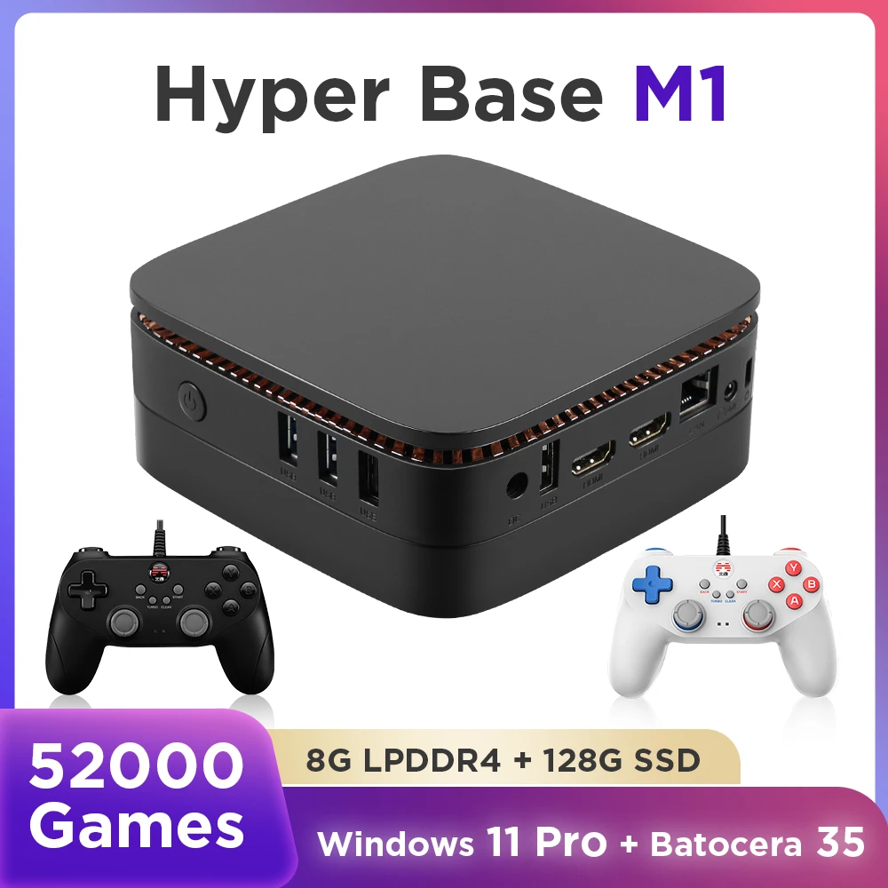 Retro Video Game Console With Batocera 2TB Hard Drive Built in 52000