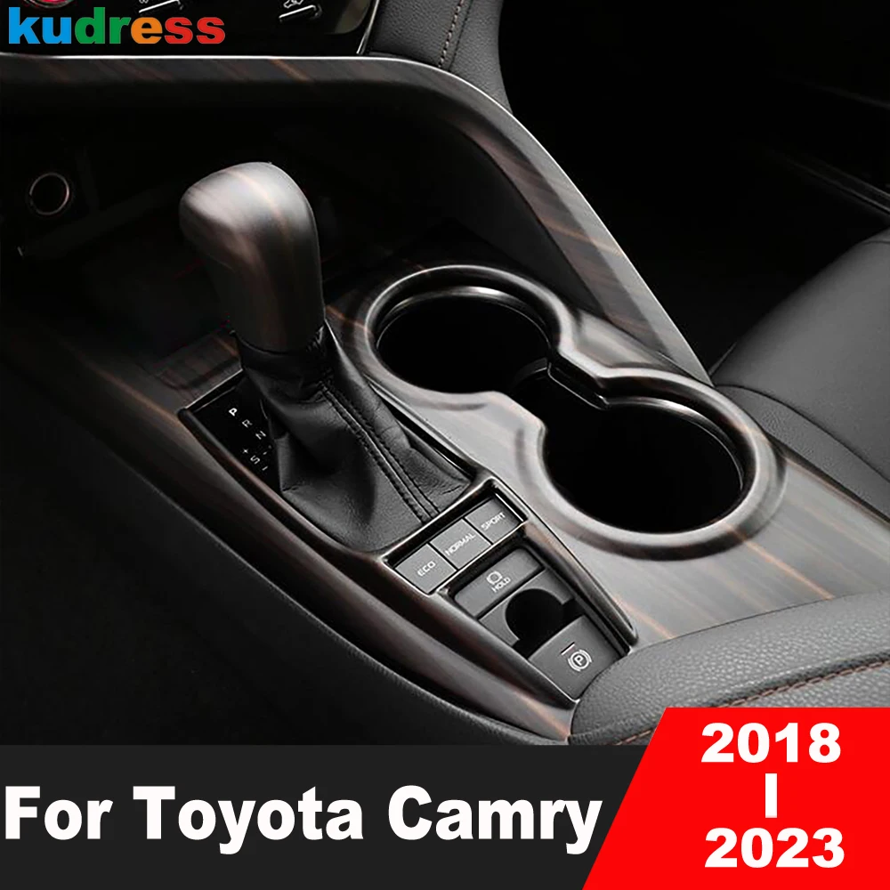 

Карбоновая Центральная Автомобильная консоль для Toyota Camry 70 2018 2019 2020 2021 2022 2023 коробка переключения передач Панель крышка отделка аксессуары для интерьера