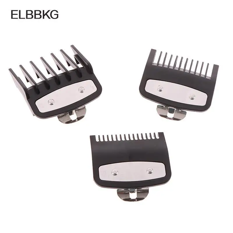 헤어 클리퍼 가드 가이드 빗 트리머 커팅 가이드, 스타일링 도구 부착 호환, 1.5mm, 3mm, 4.5mm, 3 개