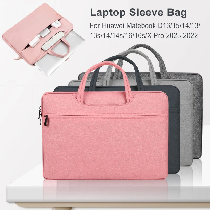 Borsa A Mano Per Laptop Con Manico Per Huawei Matebook D14 D15 D16 Mate Book 13 13S 14 14S 16 16S X Pro 2023 Custodia Per Notebook