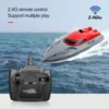 806 2.4G RC Boat Remote Control Boat Waterproof Toy Dual motors 20KM/h High Speed RC Boat Racing Boat 6