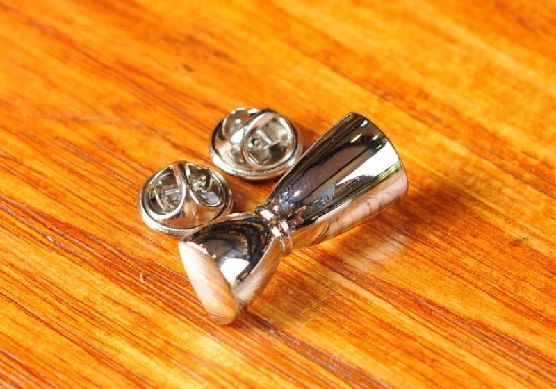 Bartender Personality Badge Brooch Shaker Pin Jigger Pins cocktail accessories