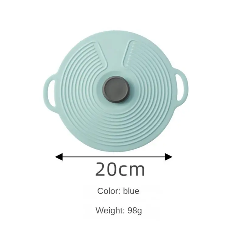 Silicone Covers Silicone Pot Cover Two-Color Preservation Anti-Overflow Sealed Oil Parts