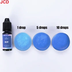 Vibrant Liquid Candle Dye - 18 Color Set for Aromatherapy Candles, Soy Wax, and DIY Projects - Safe & Natural (Blue)