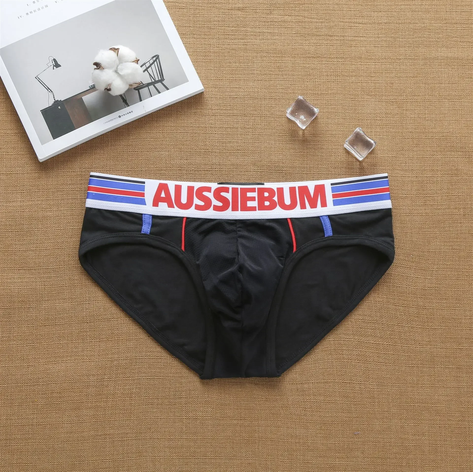 Men's Fashion Cool European and American Cotton Triangle Pants Student Youth Shorts 5