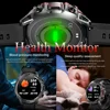 Montre connectée militaire pour homme, autonomie de 7 jours