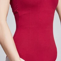 Women Camisole Ballet Leotards Backless Dance Bodysuit for Adult Black Gymnastic Leotard for Skating/Training/Yoga/Swimming - Image 5