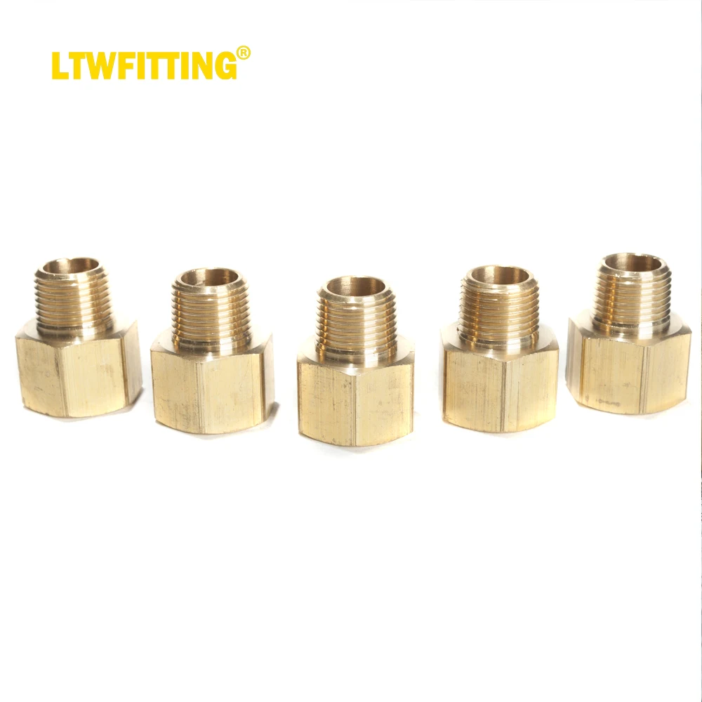 

Латунная Труба LTWFITTING 1/2 дюйма, Женский x 3/8 дюйма, Мужской адаптер NPT, Топливный Газ, воздух (комплект из 5)