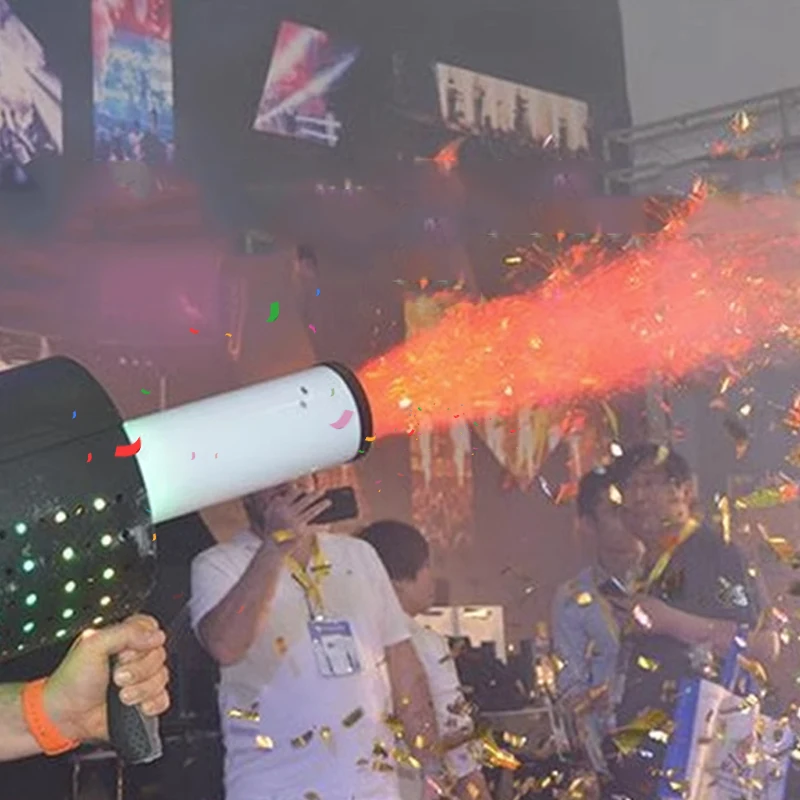색종이 가스 칼럼 건 컬러 특수 효과 DJ 스테이지 안개 가스 칼럼 건, CO2 가스 칼럼 건, 연기 제트 안개 기계 스테이지