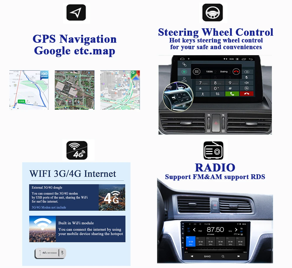 Z systemem Android 12 dla Great Wall Voleex C30 2010-2012 Carplay Radio samochodowe multimedialny odtwarzacz wideo nawigacja samochodowa ekran monitora telewizor Radio