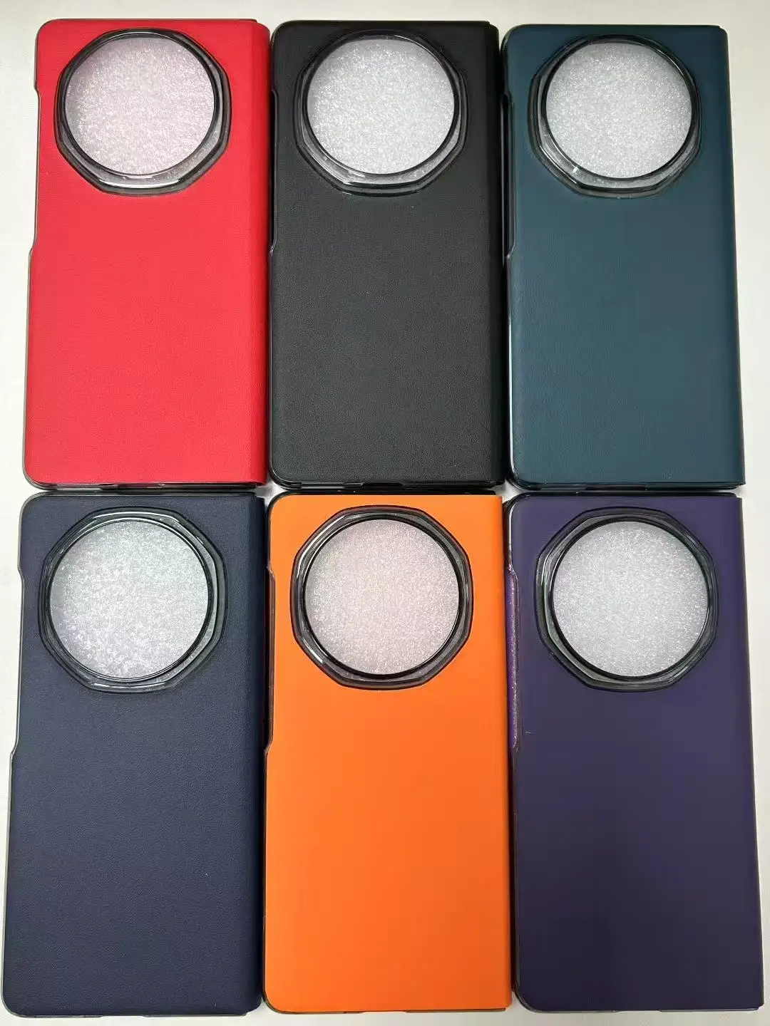 Leather Wallet Flip Cover with Smart Window