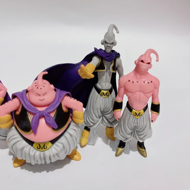 Majin Buu Anime Dragon Ball Z Action Figure PVC, estatueta dos desenhos  animados, modelo de brinquedo para crianças, presentes infantis, 1Pc, 8Pcs  - AliExpress