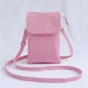 WANAYOU Single Shoulder Leather Bags, Crossbody Mini Small Bag Multi Compartment  Wallet, Solid Fashion Coin Bags 6