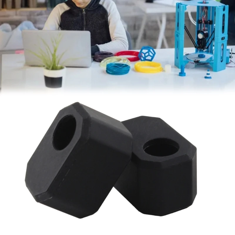 

2/5Pcs Silicone Socks Heat Insulation Case Cover High Temperature Black Sleeve