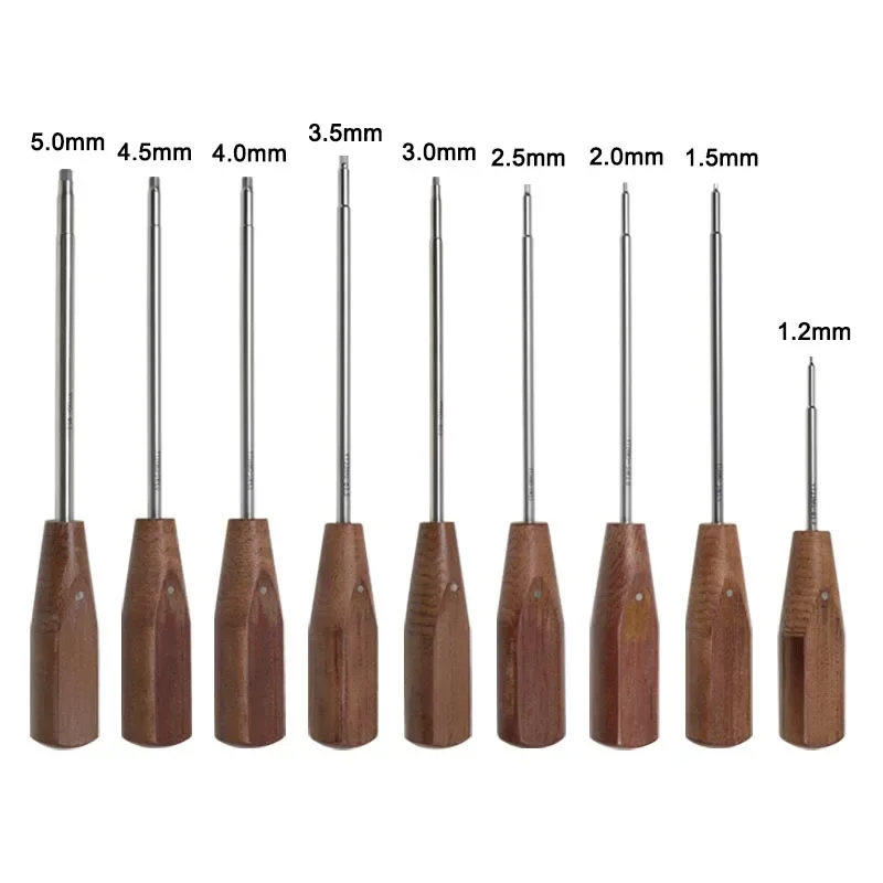 GREATLH Orthopedic Hex Head Bone Screwdrver Bone Screw Driver Pet Orthopedic Surgical Instrument Stainless Steel pet veterinary surgical instruments orthopedic instruments