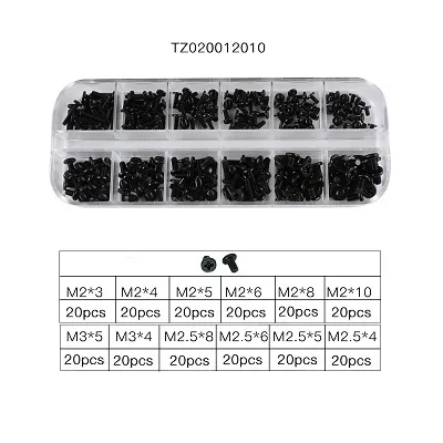 LUHUICHANG M2 M2.5 Laptop Notebook Screws Set Computer Electronic Digital Mini Mechanical Assortment Repair Kit Hardware