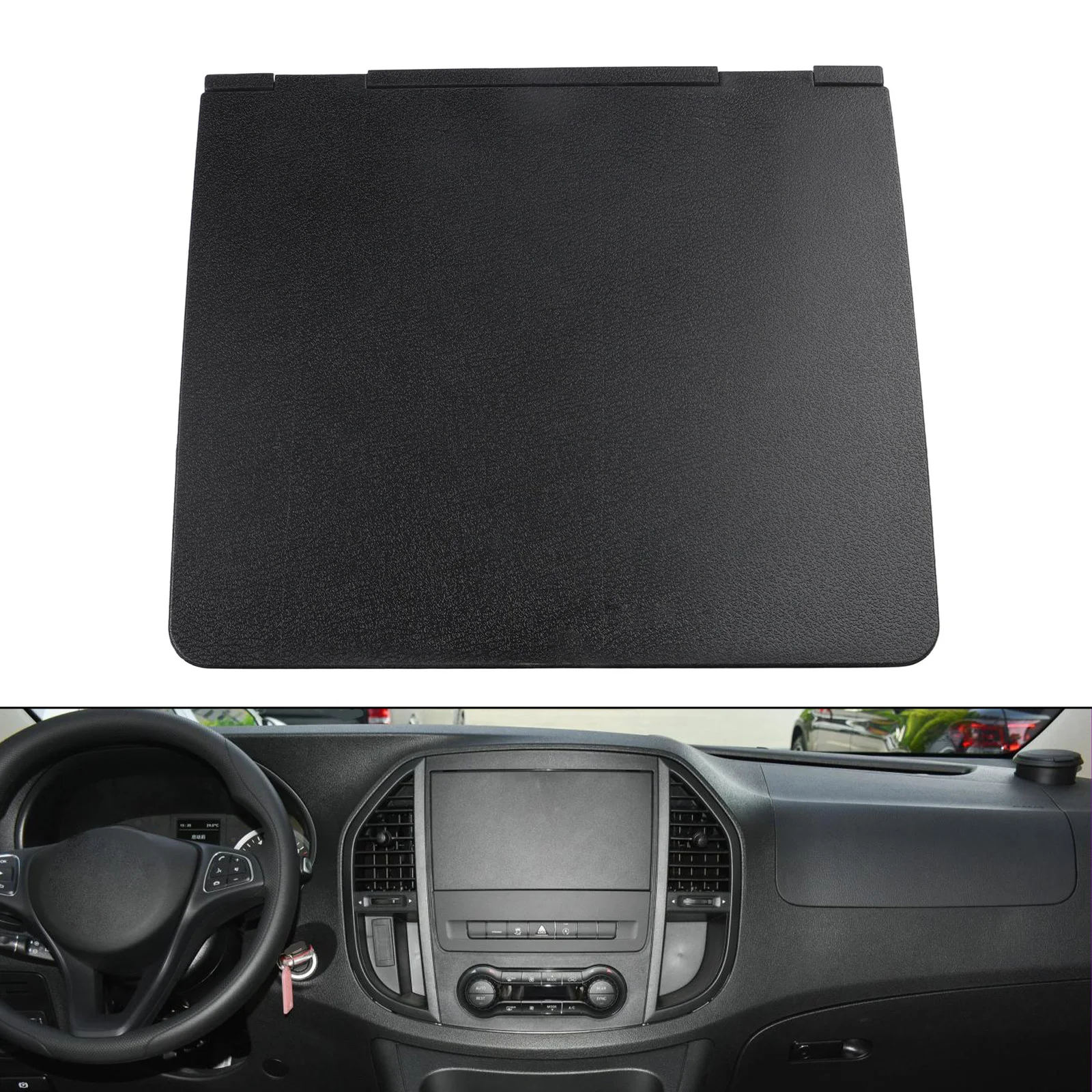 메르세데스 비토 (16-23) 차량용 앞 중앙 대시보드 수납함 - 모든 필수품을 안전하게 보관하세요.