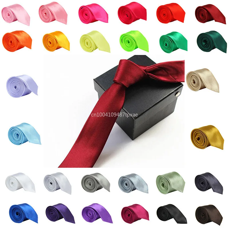 Neck Ties Children Boys Girls Kid Necktie Stage Performance Ceremony Men Slim Solid color Polyester Narrow Cravat 5cm Adjustable woven necktie,necktie set