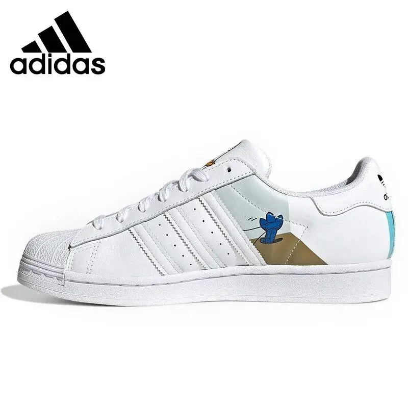 Adidas-Original Superstar Unisexe, Chaussures De Skate, Cestini, Collezione Nouvelle