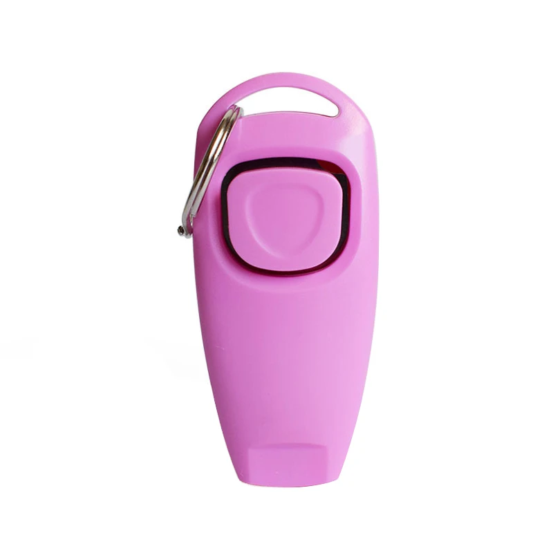 Push Button Whistle for Dogs 2-in-1 Rattle Dog Training Whistle Dog Trainer Pet Trainer Crisp Sound Pet Supplies