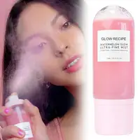 Brume hydratante pastèque pour recette lumineuse pour peau rosée et lisse-hydratant, avec soin de la peau à l'acide hyaluronique 75ML 4