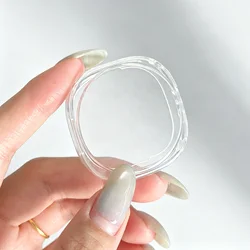 Silicone TPU Full Coverage Protective Watch Bumper Case for Watch 8 44mm (7 Transparent)