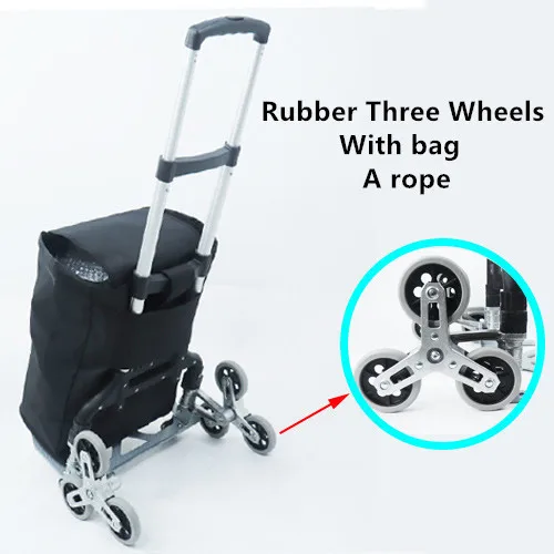 rubber wheel bag