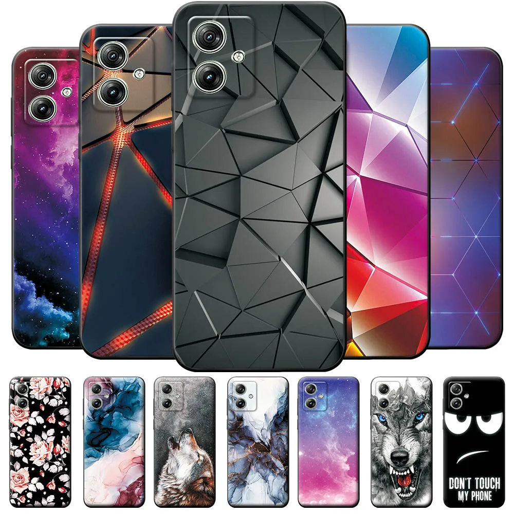 Per Moto G54 5G Custodia Cover Custodie Antiurto Per Motorola G54 Cover Posteriore In Silicone Per Moto G54 Cute Bumper Fundas