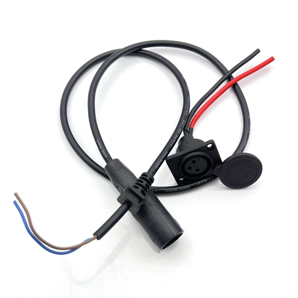 3-Pin Charge Connector with Male Plug and Female Socket