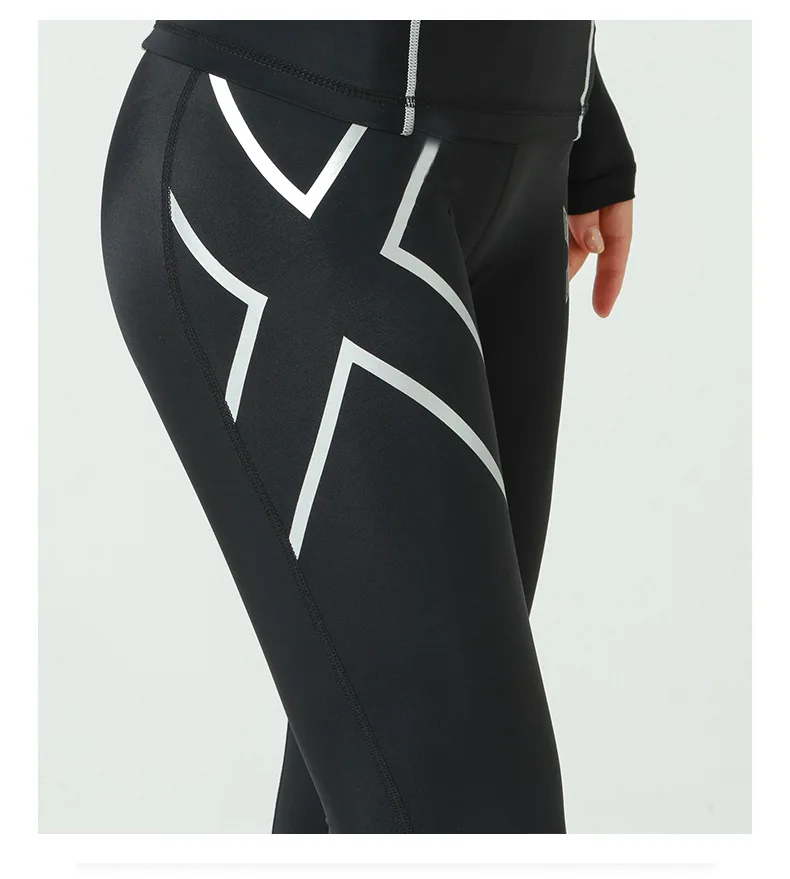 Women's Sports Pants, Quick Drying Fitness Pants, Tight Yoga Women's Cycling Gym Running Sports Pants