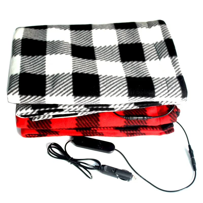 Winter Car 12V Electric Blanket Leg Heating Children's Blanket for Self Driving Recreational Vehicles Car Interior Supplies